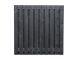 Schutting Zwart - 16mm - 21 planks (B/O)