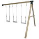 Aanbouwschommel - 3-voudig - A-frame